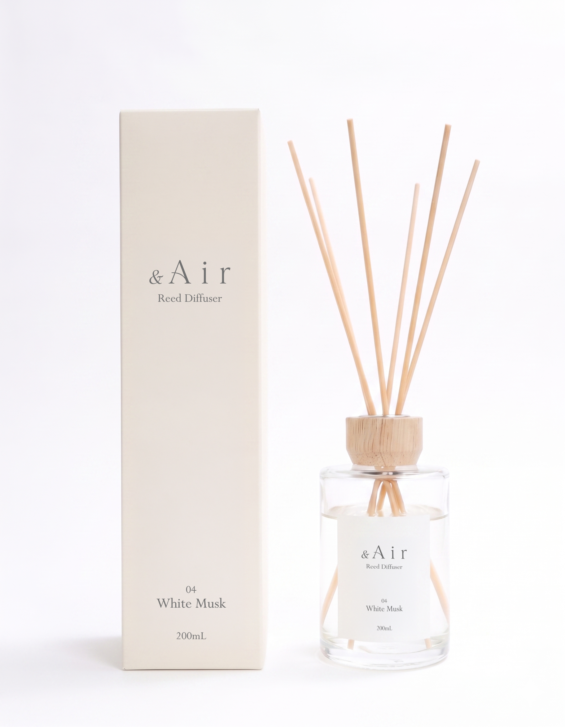 04. White Musk ボトルアップ